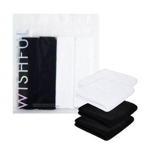 Wishful by Huda Beauty -  Microfiber Cleansing Cloth Quad (4 x cloths)